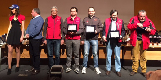 Premiazione piloti che nel 2015 si sono distinti in campo Internazionale nel Cross Country